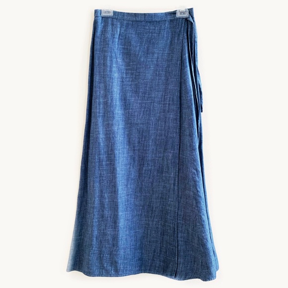 Denim Wrap and Salong Maxi Skirt - Picture 2 of 6